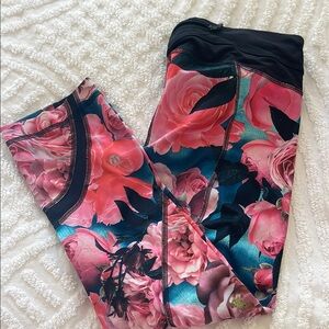 Lululemon Rose Garden Leggings